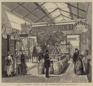 Het Victoriaanse Hof op de Internationale Tentoonstelling